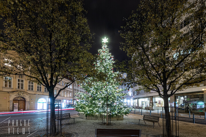 prague christmas tree vodickova jugmannova